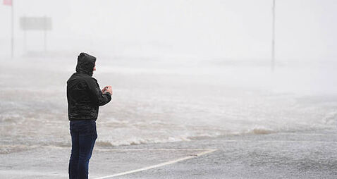 Storm Bram: Orange wind warning issued for 11 counties