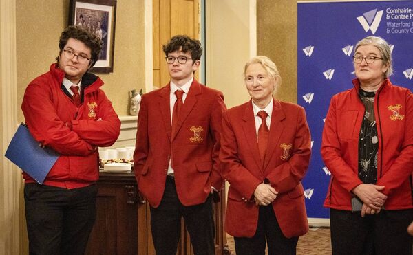 Mayor of Waterford City & County Cllr. Seamus Ryan held a reception for. Michael Doody, in acknowledgement of his 50 years of invaluable contributions to City of Waterford Brass. Photo: Joe Evans Mayor of Waterford City & County Cllr. Seamus Ryan held a reception for. Michael Doody, in acknowledgement of his 50 years of invaluable contributions to City of Waterford Brass. Photo: Joe Evans