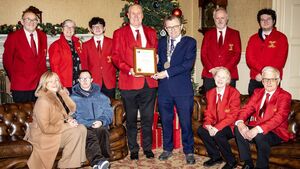 Michael Doody honoured for work with City of Waterford Brass