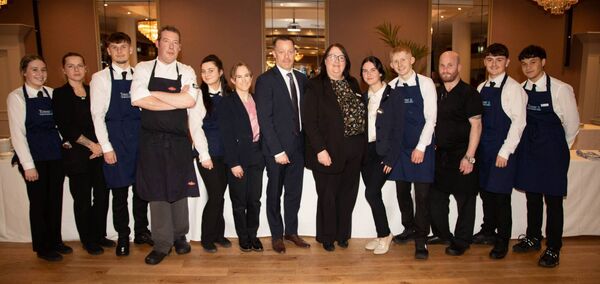 Tower Hotel staff who were on hand to make the event a huge success. Photo: John Power Tower Hotel staff who were on hand to make the event a huge success. Photo: John Power