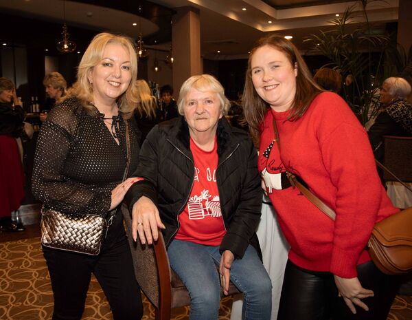 Attending were Lynda O'Brien, Carol Murphy and Cora O'Sullivan. Photo: John Power Attending were Lynda O'Brien, Carol Murphy and Cora O'Sullivan. Photo: John Power