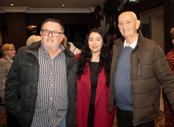 Attending were Frances, Shannon and John Collophy. Photo: John Power Attending were Frances, Shannon and John Collophy. Photo: John Power