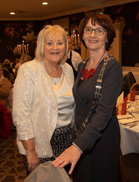 Anne Kervick, Assissi House and Lions Club President Martina Harte. Photo: John Power Anne Kervick, Assissi House and Lions Club President Martina Harte. Photo: John Power