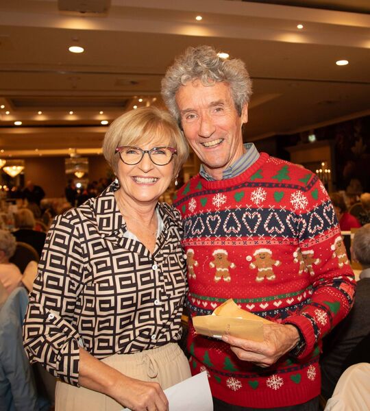 Volunteers Joan Grant and Barry Kennedy. Volunteers Joan Grant and Barry Kennedy.