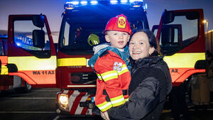 In Photos: Winterval Blue Light Parade in Waterford