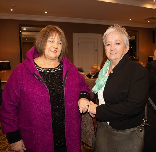 Carmel Hayes and Bernie Byrne. Carmel Hayes and Bernie Byrne.