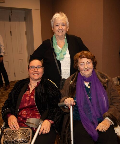 Elaine Power, Bernie Byrne and Eileen Brennan. Elaine Power, Bernie Byrne and Eileen Brennan.