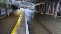 Waterford train station closed due to Storm Bram