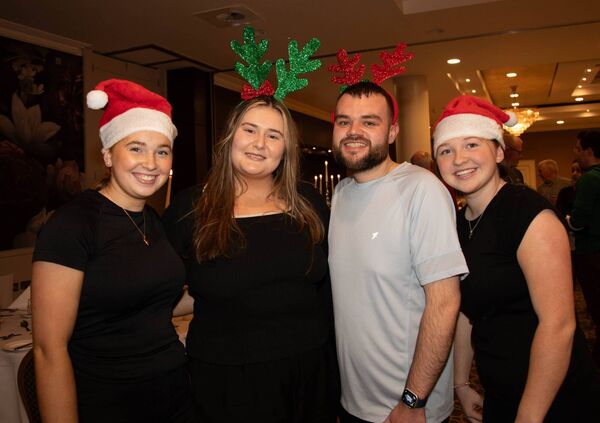 Attending were volunteers Aoibhinn Sullivan, Ciara Walsh, Jordan Cahill and Aine Morrissey. Photo: John Power Attending were volunteers Aoibhinn Sullivan, Ciara Walsh, Jordan Cahill and Aine Morrissey. Photo: John Power