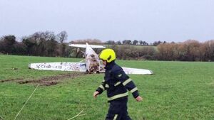 Airplane makes emergency landing in Carrigeen; Pilot and passenger escape uninjured