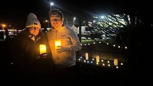 Hundreds gather at vigil for Edenderry house fire attack victims