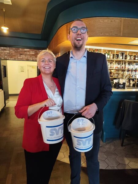 Lee Ann Corcoran and John Darcy Photo: Benny Finlay