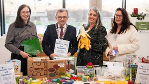 Mayor launches sensory toys and equipment in Waterford library