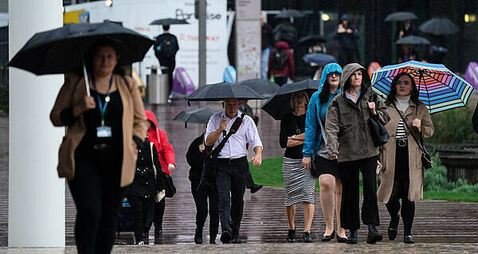 Weekend weather expected to be wet and windy