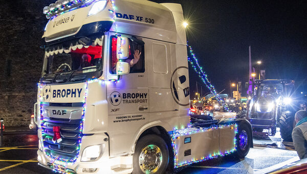 The Winterval Truck & Tractor Parade. Photo: Joe Evans The Winterval Truck & Tractor Parade. Photo: Joe Evans