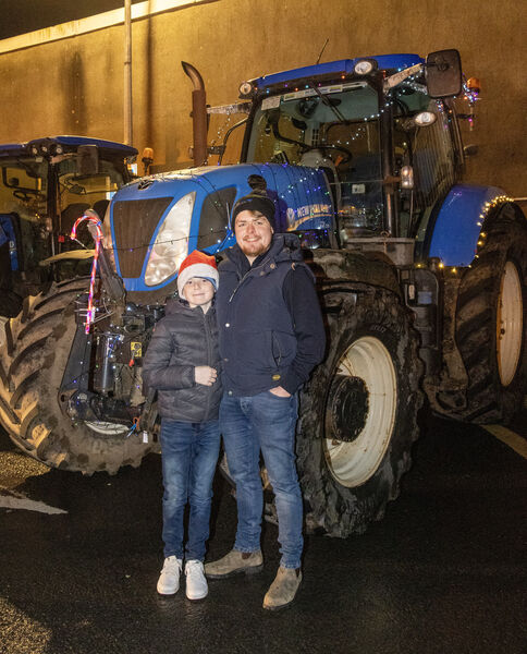 Tommy and Jack, at the Winterval Truck & Tractor Parade. Photo: Joe Evans Tommy and Jack, at the Winterval Truck & Tractor Parade. Photo: Joe Evans