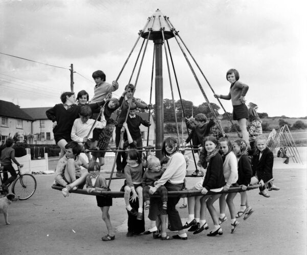 St. John's Park Area Development Association Play-Centre, back in 1972.