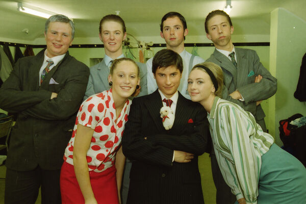  Pictured in the De La Salle Musicals' production of How to Succeed In Business Without Really Trying back in 2000.