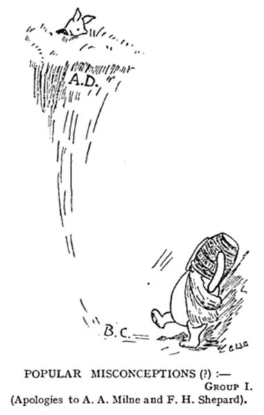 A talented and inventive mind, Bill Anderson contributed cartoons and illustrations to the Sherborne School magazine in 1939.