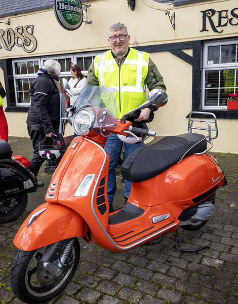  Rambo, at the annual Only Fools on Scooters, Scooter Club, UHW Toy Run. Photo: Joe Evanas