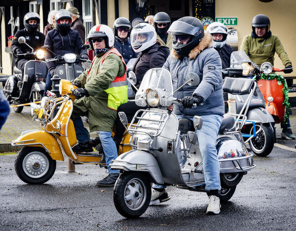  Pictured at the annual Only Fools on Scooters, Scooter Club, UHW Toy Run. Photo: Joe Evanas