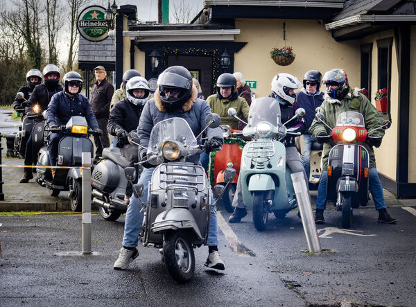  Pictured at the annual Only Fools on Scooters, Scooter Club, UHW Toy Run. Photo: Joe Evanas