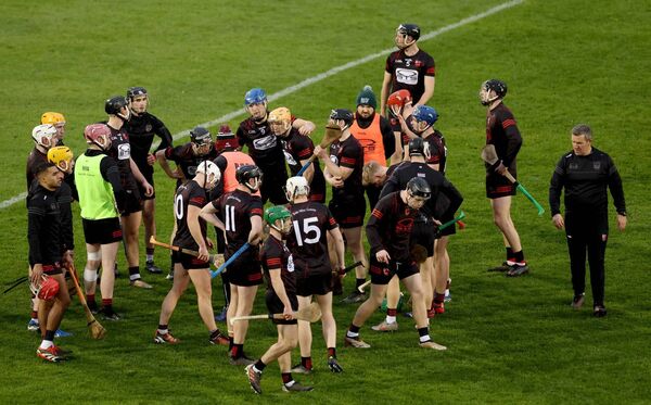 Ballygunner’s manager Jason Ryan with his team after Munster Club Senior hurling final success. Ballygunner’s manager Jason Ryan with his team after Munster Club Senior hurling final success.