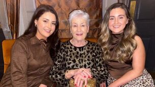 <p>Anna Thompson celebrating her 80th birthday in Faithlegg House, pictured with her granddaughters Sarah and Ava</p> <p>Anna Thompson celebrating her 80th birthday in Faithlegg House, pictured with her granddaughters Sarah and Ava</p>