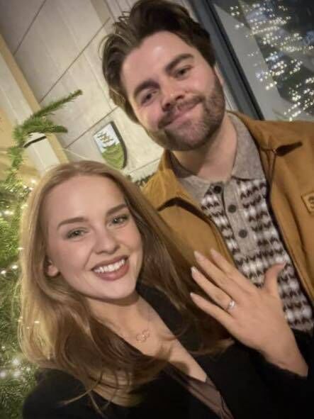 Metropolitan Mayor Cllr Adam Wyse and his fiancée Megan Taheny