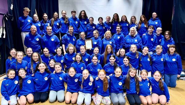 The cast of Waterford Panto Society's Cinderella.