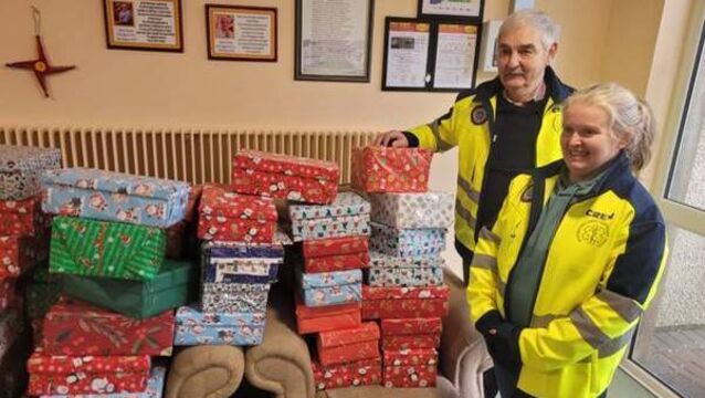 Waterford First Responders Shoebox Appeal provides huge boost for elderly