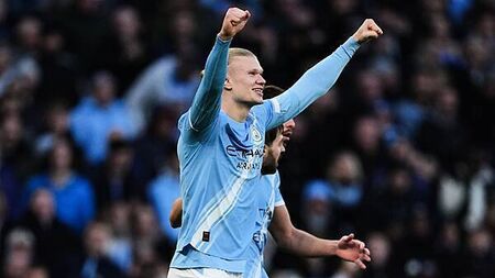 Erling Haaland’s brace helps Manchester City to convincing win against West Ham