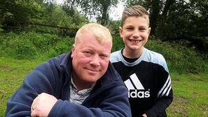 Rhys Bennett urges people not to struggle in silence after father’s suicide