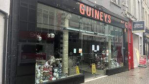 <p>Guineys on Georges Street, Waterford City</p>