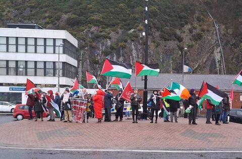 Vigil for Palestine hosted on New Year's Eve