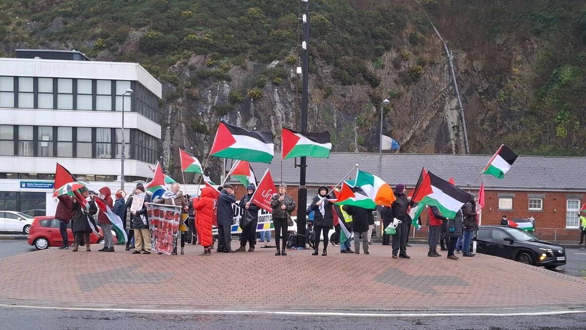 Vigil for Palestine hosted on New Year's Eve
