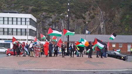 Vigil for Palestine hosted on New Year's Eve