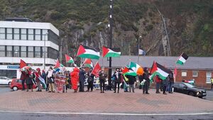 Vigil for Palestine hosted on New Year's Eve