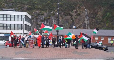Vigil for Palestine hosted on New Year's Eve