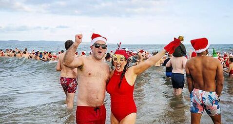 Hundreds brave the cold in Belfast to make a splash for charity