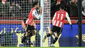 Kevin Schade hat-trick helps Brentford to convincing win over Bournemouth