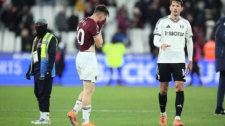 Ollie Scarles in tears after his mistake gifts Fulham victory at West Ham