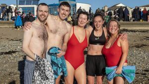 WATCH: Festive season swimmers take the plunge in Waterford