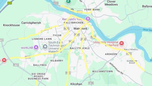 An interactive map from An Garda Síochána displays all safety camera zones across Waterford City in 2025 An interactive map from An Garda Síochána displays all safety camera zones across Waterford City in 2025