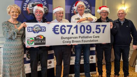 Deja Vu event presents donation to palliative care in County Waterford