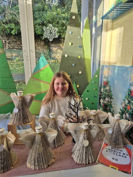 Pictured at the Newtown Junior School magical Christmas Extravaganza Day.