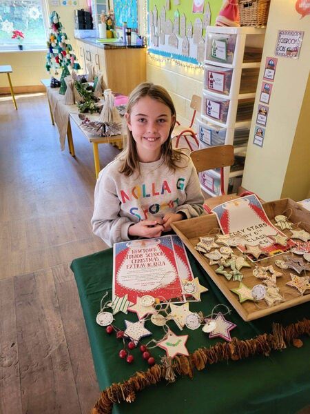 Pictured at the Newtown Junior School magical Christmas Extravaganza Day.