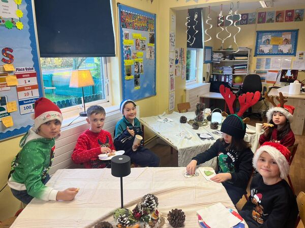 Pictured at the Newtown Junior School magical Christmas Extravaganza Day.