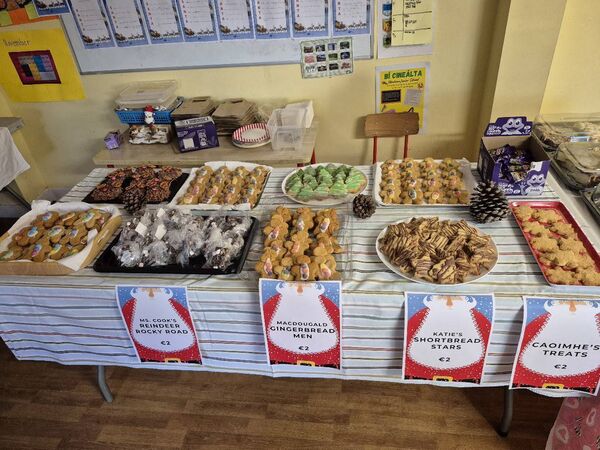 Pictured at the Newtown Junior School magical Christmas Extravaganza Day.