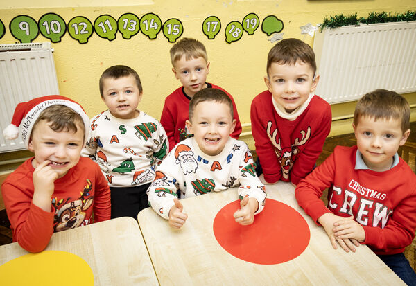 Junior Infants who performed "Christmas Songs" during Mount Sion Primary, Christmas Concert. Photo: Joe Evans Junior Infants who performed "Christmas Songs" during Mount Sion Primary, Christmas Concert. Photo: Joe Evans